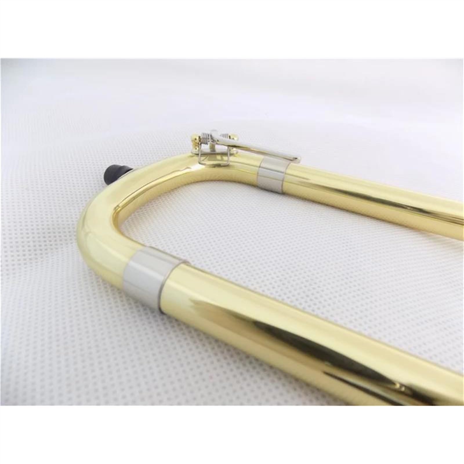 Trombones Instrumentos musicales Instrumentos Musicales Pistones Trombón Tono Bb Cuerpo De Latón Amarillo Lacado Con Estuche Boquilla