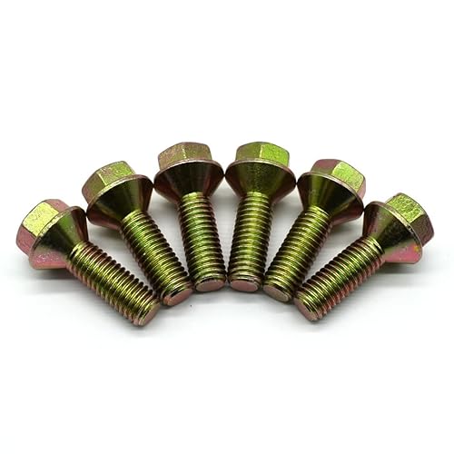 Region Offroad Crossmember - Pernos de placa de deslizamiento de grado 8, color amarillo, ZINC 6035836, compatible con Jeep Wrangler YJ TJ 1987-2002