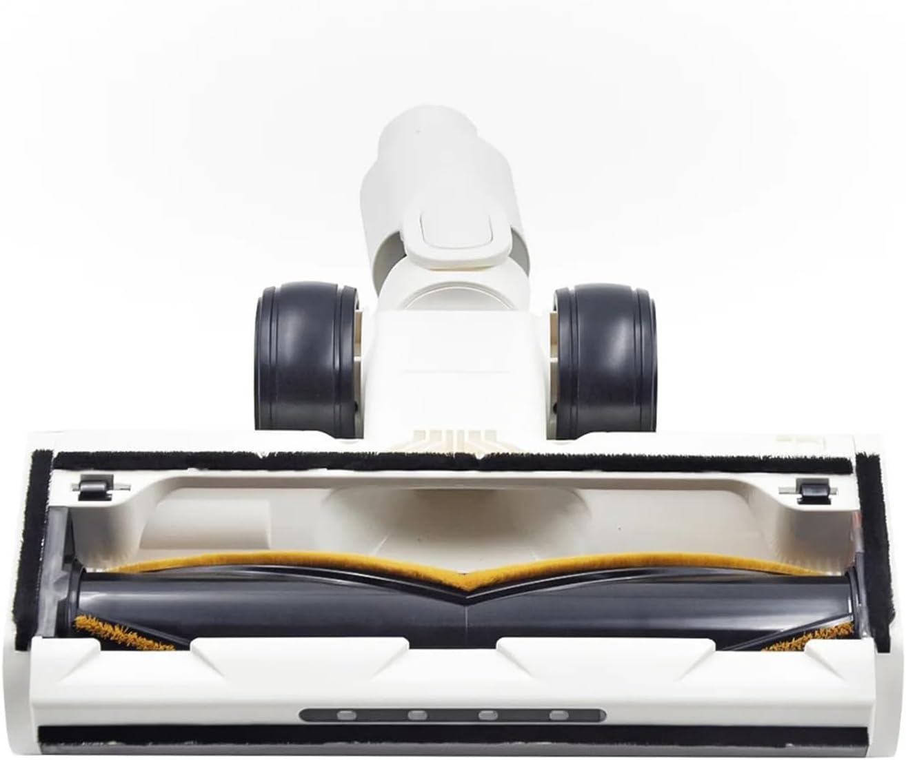 Vacuum Electric Floor Brush | Compatible with Dreame T30 R10 R30 R20 Floor Soft Roller Brush Head Attachment with LED Dust Lights(White)