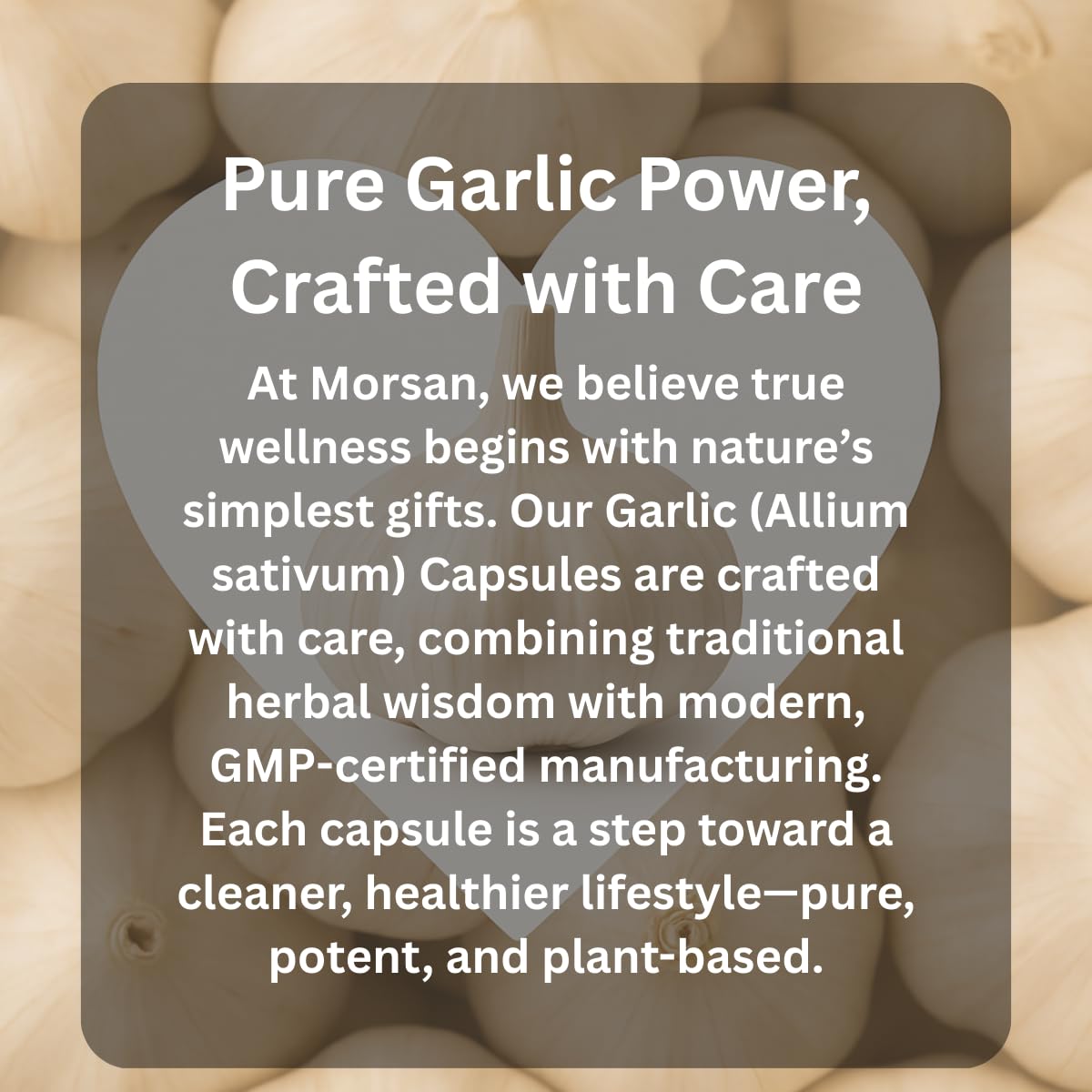 Garlic Capsules 500mg – 60 Count | Vegetarian | 1 Pack | No Artificial Additives | organic | gluten free | plant based | herbal supplement | — Amazon image 5
