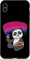 Vista 7 de iPhone 14 Pro Panda Painting Animal LGBTQ Bisexual Flag Gay Pride Ally Bi Case