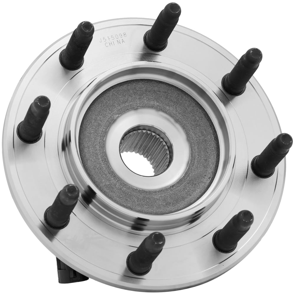 515098 - Front Wheel Hub Bearing Assembly Compatible with [Chevrolet] Silverado 2500 (HD), Silverado 3500 (HD), Suburban 2500, [GMC] Sierra 2500 HD, Sierra 3500 HD, Yukon XL 2500, [Hummer] H2