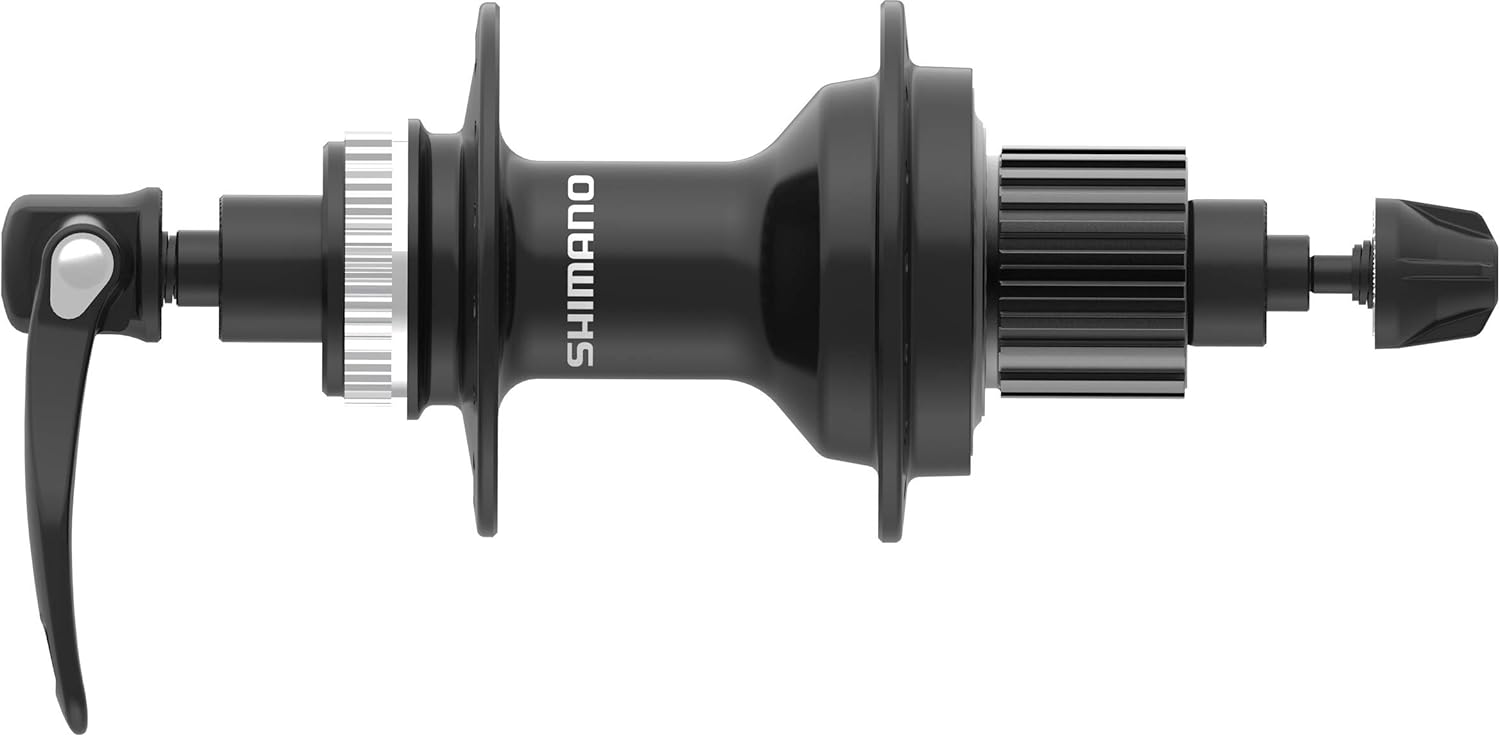 Shimano Non-Series MTB FH-MT401 12-Speed freehub, for Centre Lock disc Mount, 32H, Q/R 141 mm, Black, EFHMT401BB41B