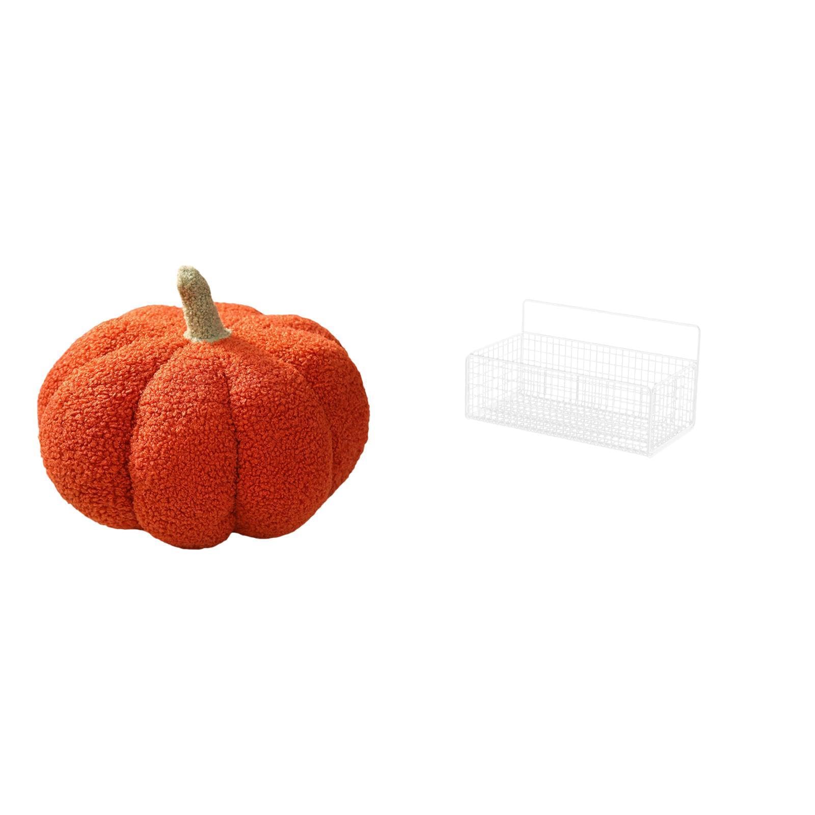 BNF®Pumpkin Pillows Plush Sofa Cushion Décorative Bedroom Décorwith Floating Metal Wall Organizer Wire Storage Basket Shelves for Kitchen Bathroom Living Room|Home & Garden|Home Décor|Pillows-image-31
