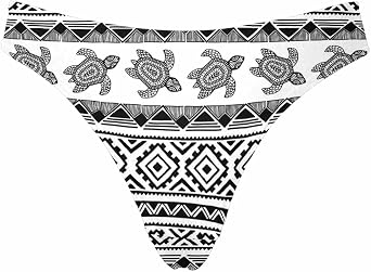 Amazon.com: InterestPrint Tangas sexys para mujer, tela de poliéster  premium, tortuga marina tribal azteca : Ropa, Zapatos y Joyería