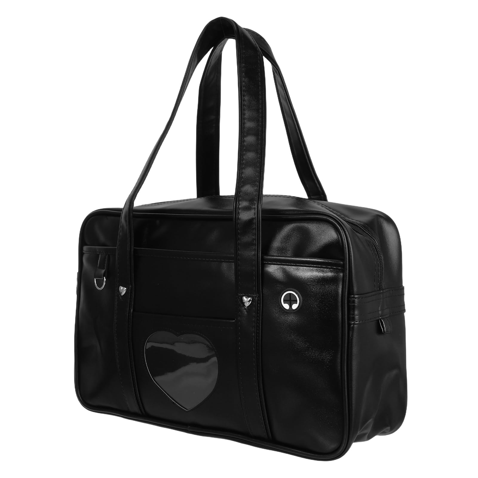 Borsa Tracolla in Similpelle Grande Capacità Custodia Protettiva per Laptop Borsa Tote Mano Adatta per Viaggi Scuola e Lavoro d Ufficio