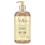 Shea Moisture Strengthen & Restore Conditioner Jamaican Black Castor Oil for Damaged Hair Paraben-Free 24 Fl oz