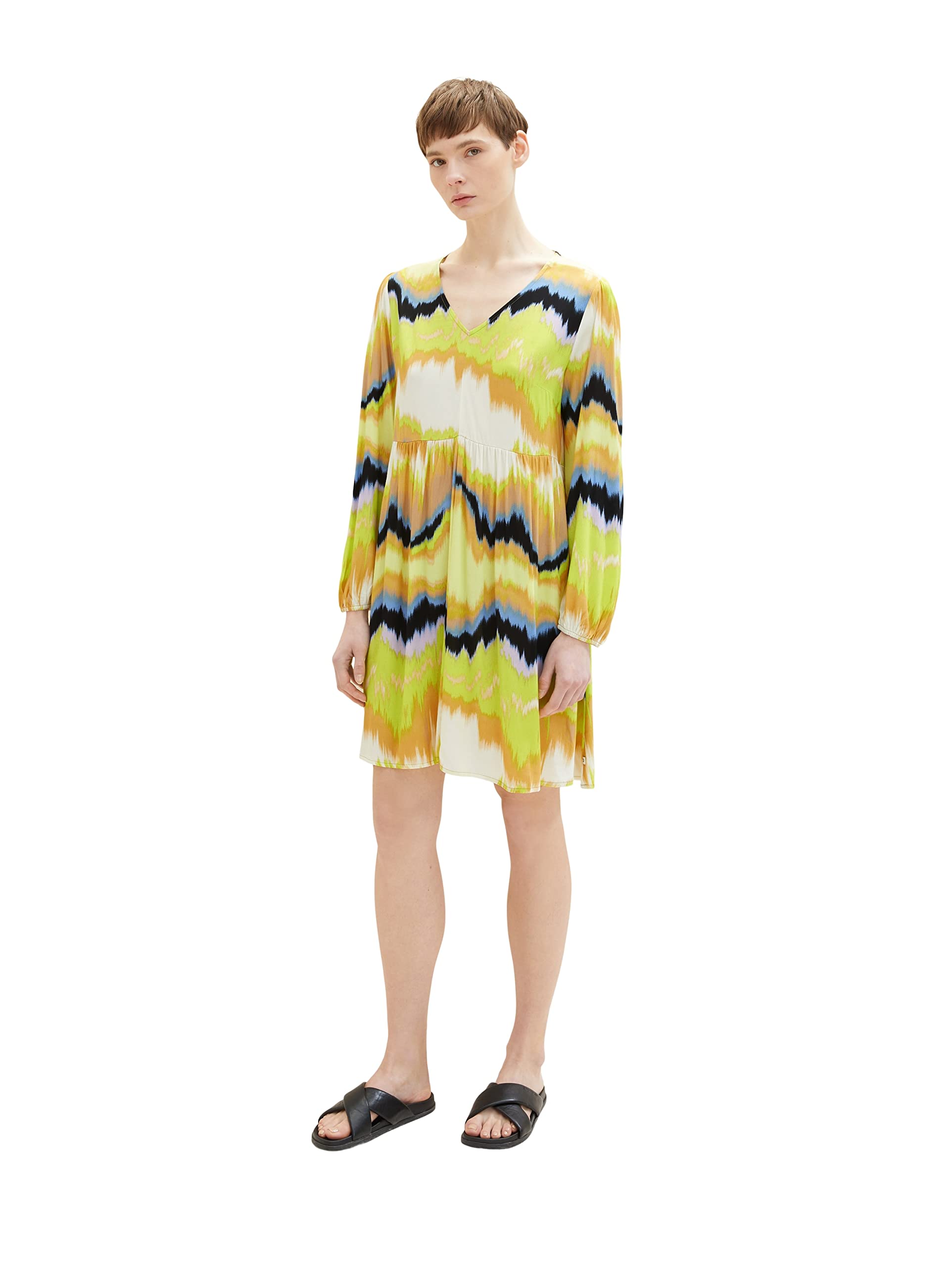 TOM TAILOR Denim Women's Dress with Pattern