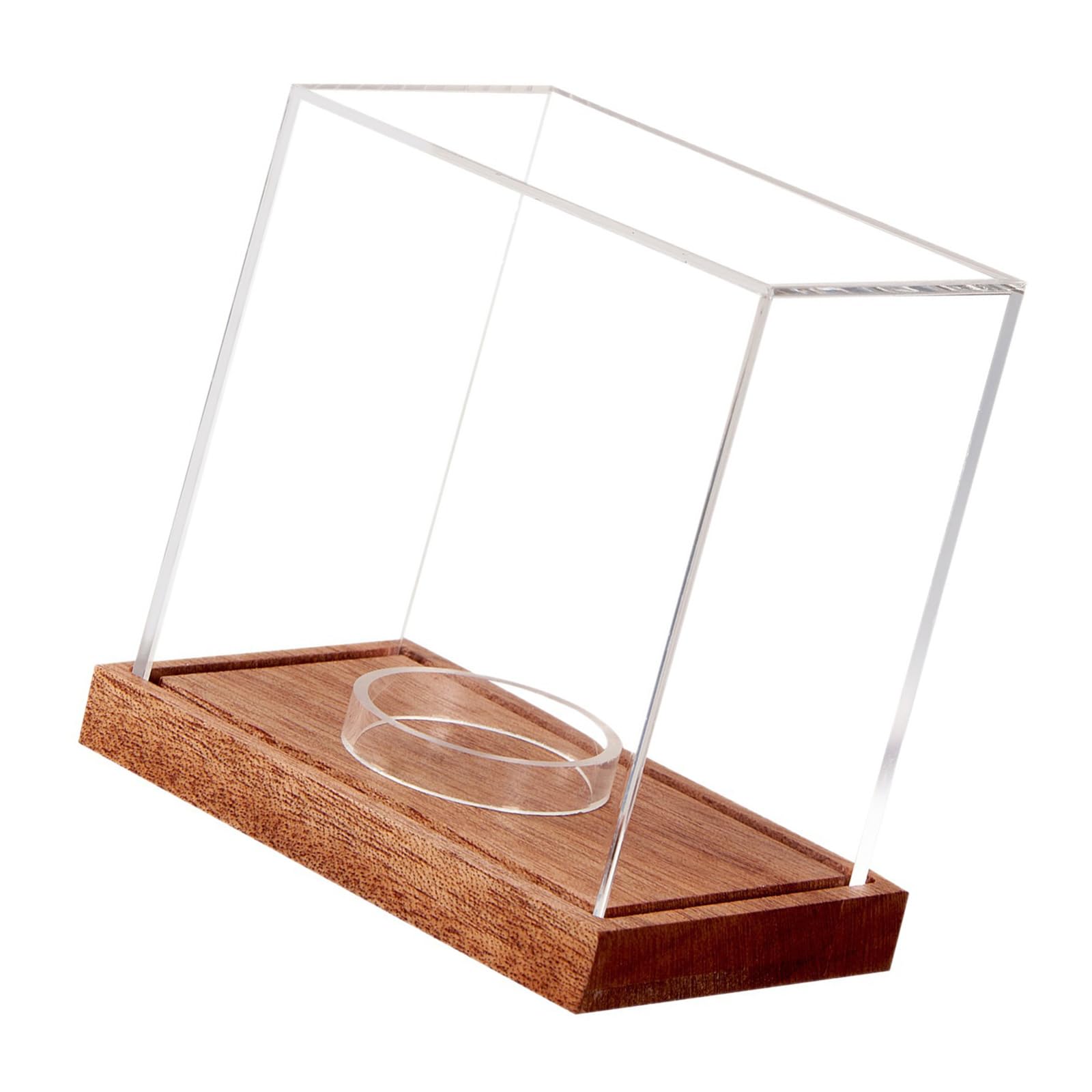 Ljmyy Transparents Acrylic Baseball Display Case with Sun Protecting and Easy Assembly for Softball Golf Ball Collectibles