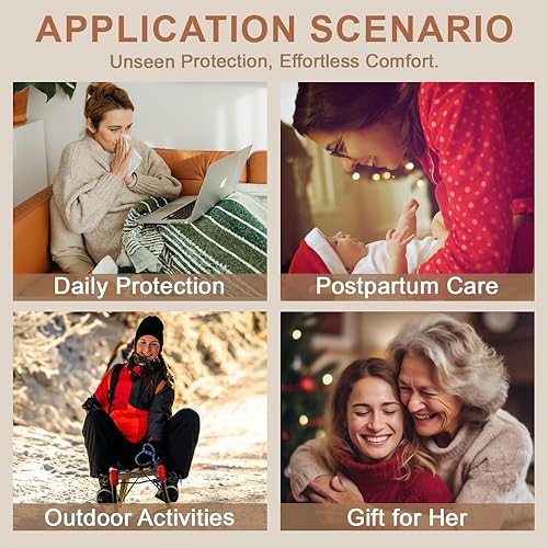 Miniatura 6 de Battewa Ropa interior de bikini a prueba de fugas para mujer, bragas ligeras absorbentes para incontinencia, lavables, reutilizables, 0.7 fl oz,