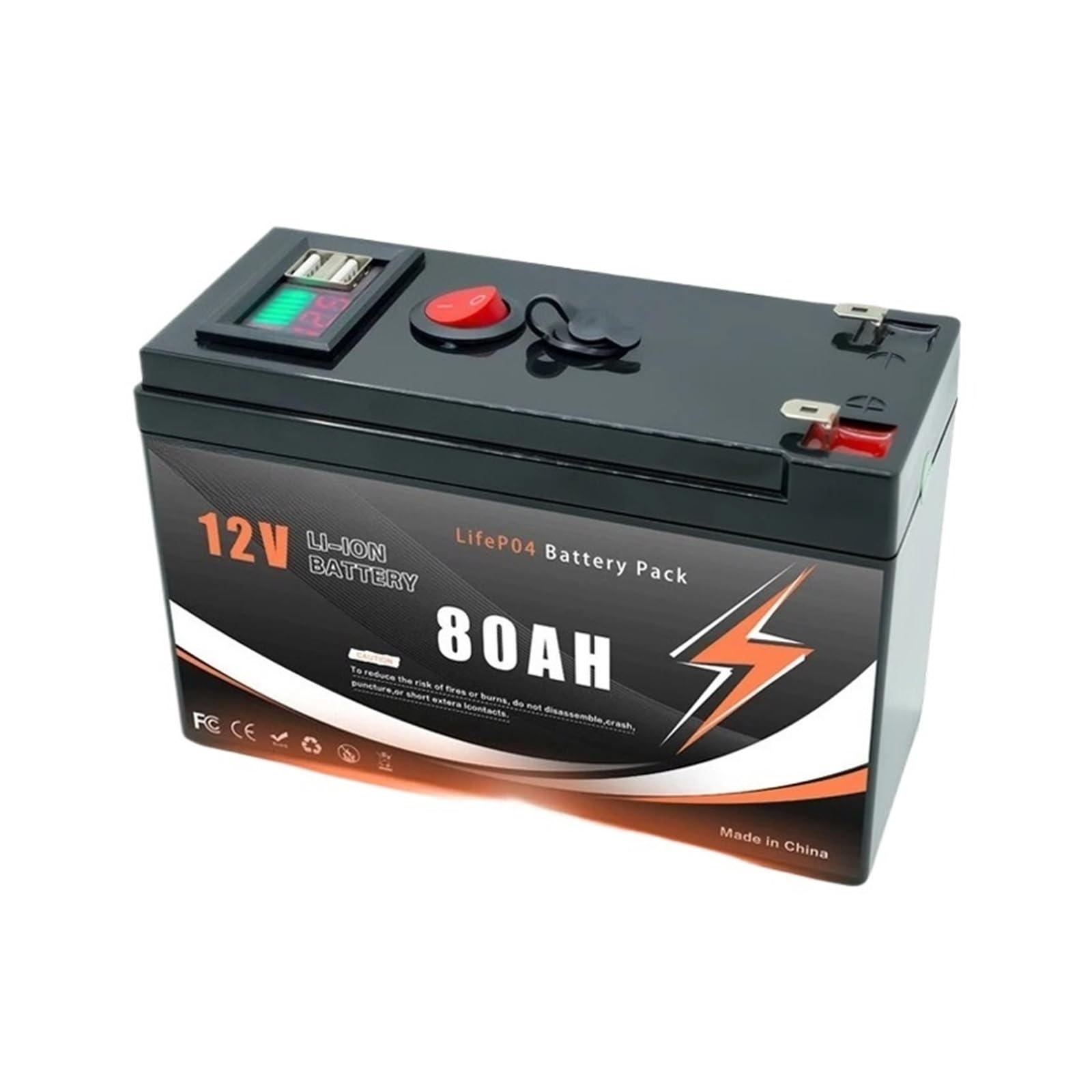 Paquete De Baterías De Iones De Litio De 12V 150Ah 3S7P Con USB Dual