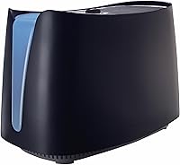 Honeywell HCM350B Cool Mist Humidifier for Bedroom - 1.1 Gal Tank, Quiet UV Clean Moisture for Babies & Kids, Black