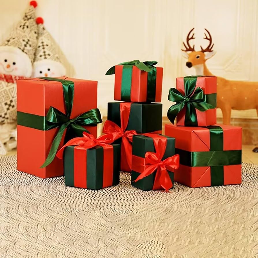 売却済 同梱 確認用 クリスマスオーナメント おもちゃ 3点セット Amazon.co.jp: クリスマス飾りセット 装飾ギフトボックス