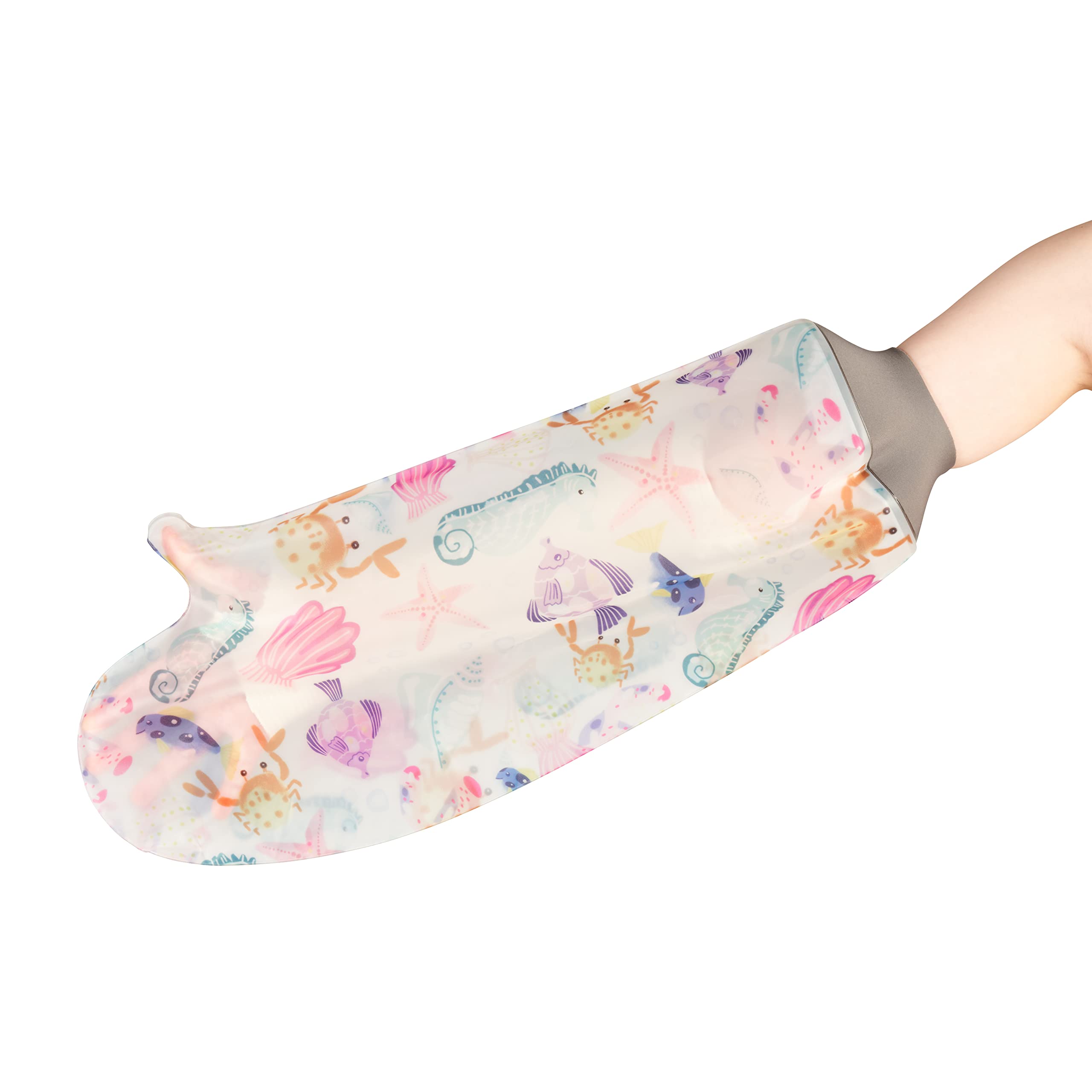 Children Cast Covers For Shower Colourful Fish Design - Premium Cast Covers for Shower - Arm Shaped Arm Cast Cover - Lightweight Cast Sleeves for Kids - Waterproof Design Complete Protection