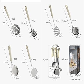 ステンレス製キッチンツールセット 19 楽天市場】お買い物マラソン【P5倍】ステンレス製キッチンツール
