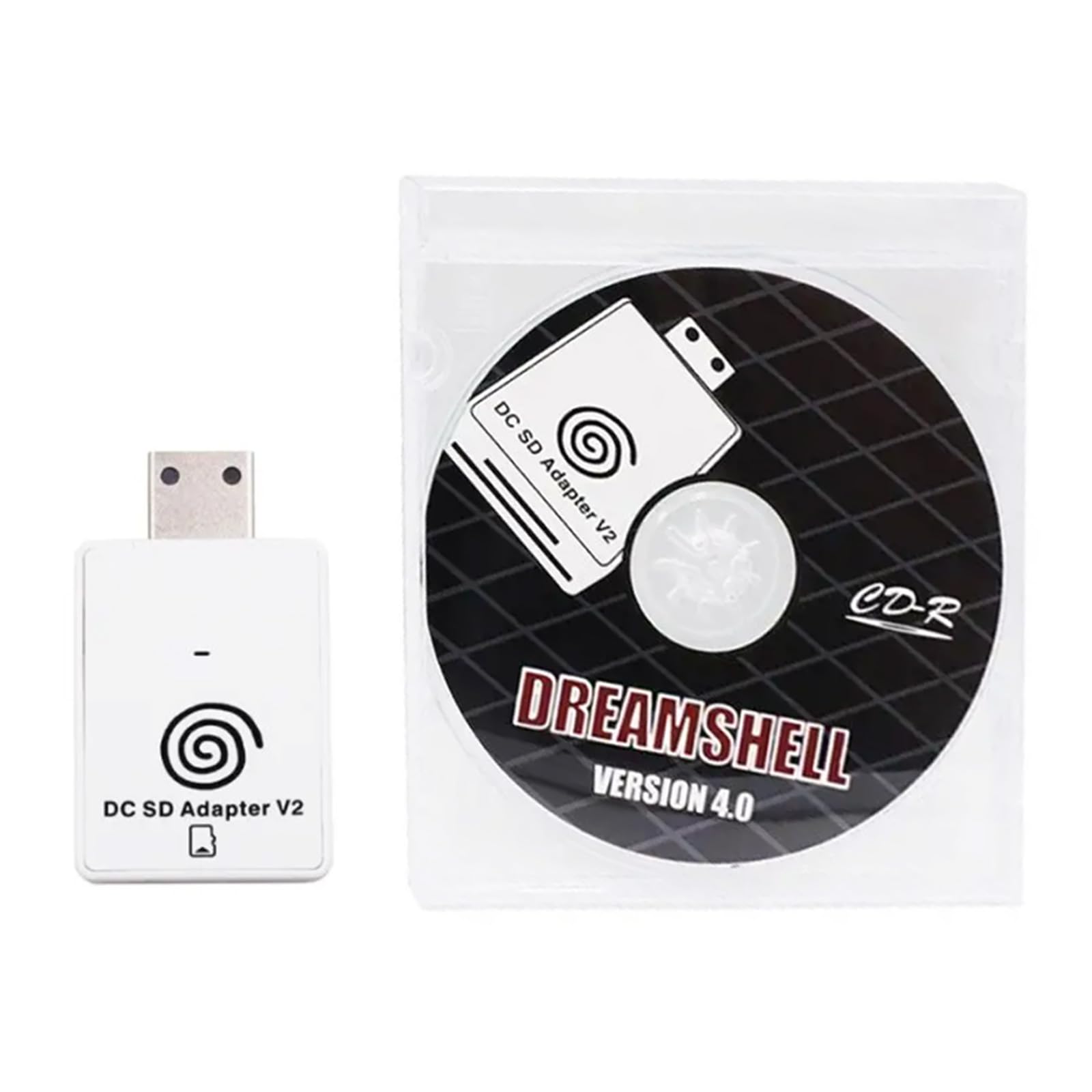 OBV819 - Lector de tarjetas de memoria para Dreamshell con luz LED y fácil instalación para Dreamshell