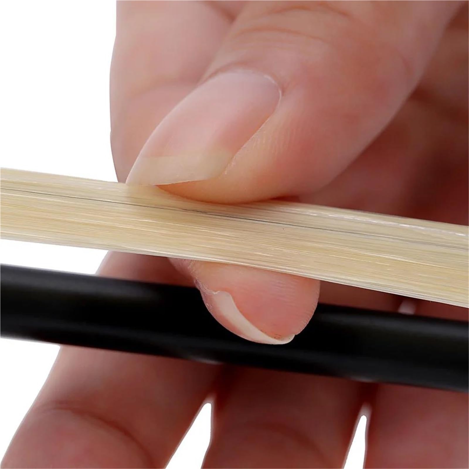 Arcos De Violín De Madera Accesorios De Piezas Rana Ébano Arco Violín Tamaño Completo Carbono