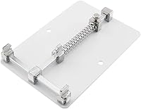 Vista 4 de E-outstanding Soporte de placa base PCB 4.7x3.1 in acero ajustable teléfono PCB placa de circuito accesorio abrazadera soporte herramienta