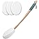 AmazerBath Lotion Applicator for Back, Device to Apply your Back with Long Handled (White), 5 Piece Set