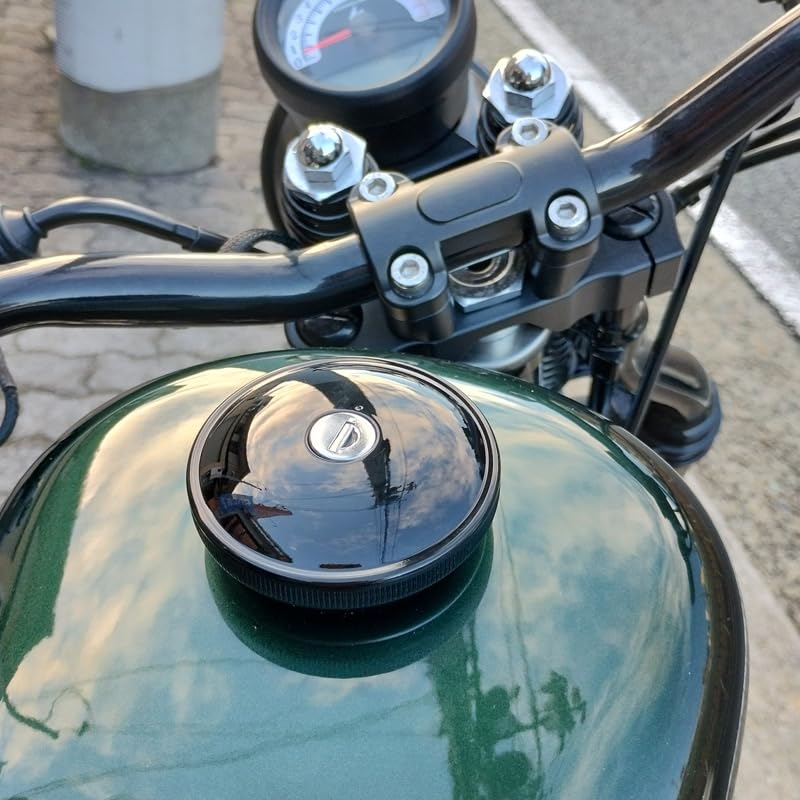 Amazon | THUNDER MOTORCYCLES サンダー250 ガスキャップ ブラック 