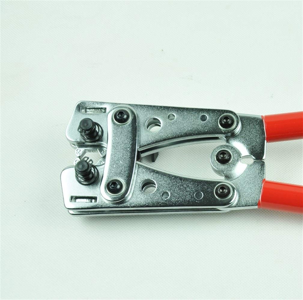 Pince à sertir Les cosses en cuivre 6-50mm² CU/AL, Outil de sertissage de cosses de câble à Usage intensif, Type Hexagonal