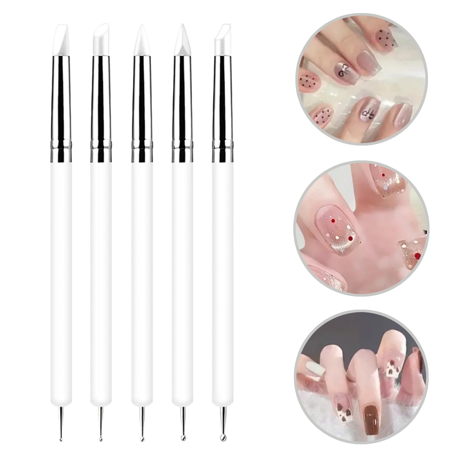 Clay Sculpting Tools Set - 10 Piece Silicone Kit -26