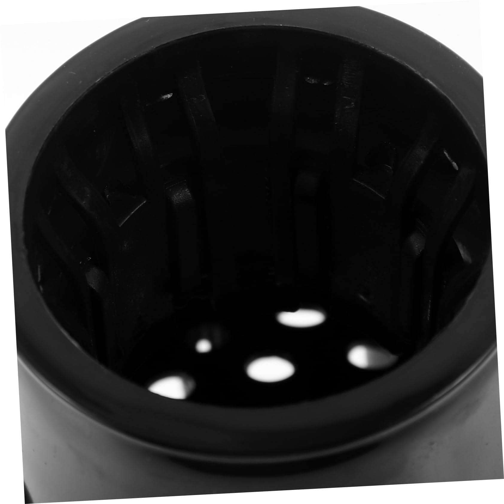 Haartrockner Diffusor Schwarz Kunststoff für 4, 2-4, 8cm Ausgang