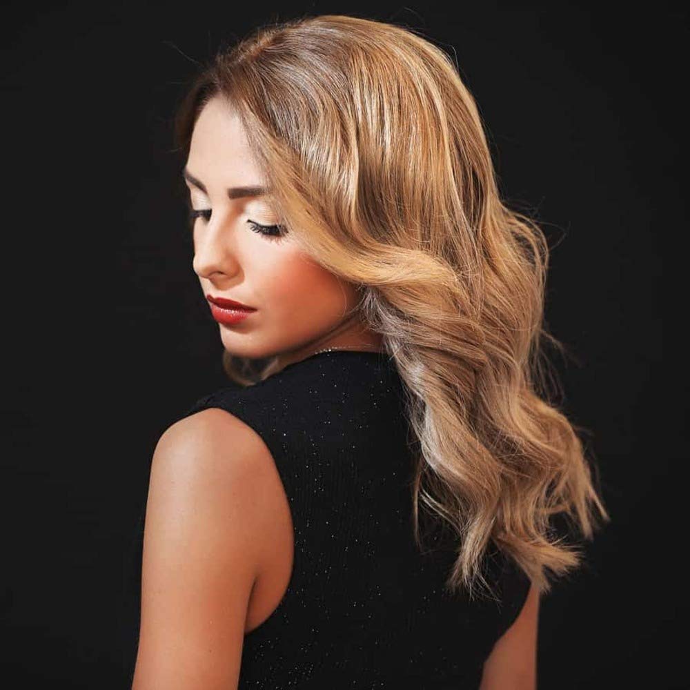 Salon Studio Professional Ferro Conico Inverso My, V, Curl 13/25mm | Arricciacapelli a Cono per Capelli Ondulati, Controllo Temperatura fino a 210°C, Colore Rose Gold
