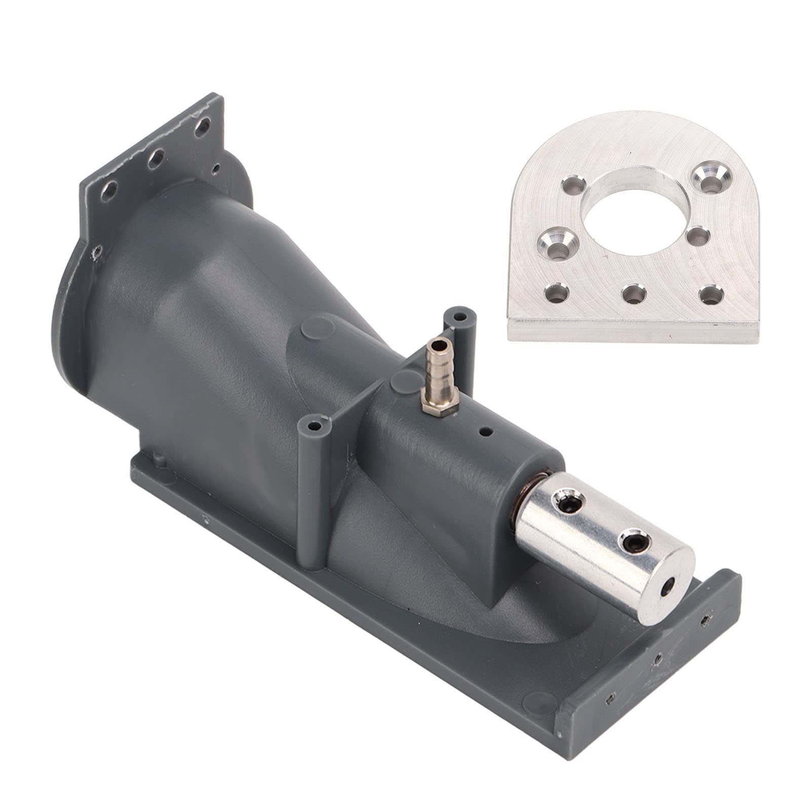26 mm RC-Bootsstrahlruder, Zahnradantrieb, langlebig und zuverlässig, einfach zu bedienen, ideal für RC-Boote mit Jetantrieb