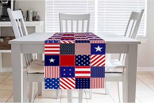 Miniatura 40 de HOSNYE Camino de mesa con flores amarillas de frutas de limón, camino de mesa de lino y algodón para decoración de cocina, mesa familiar, mesa