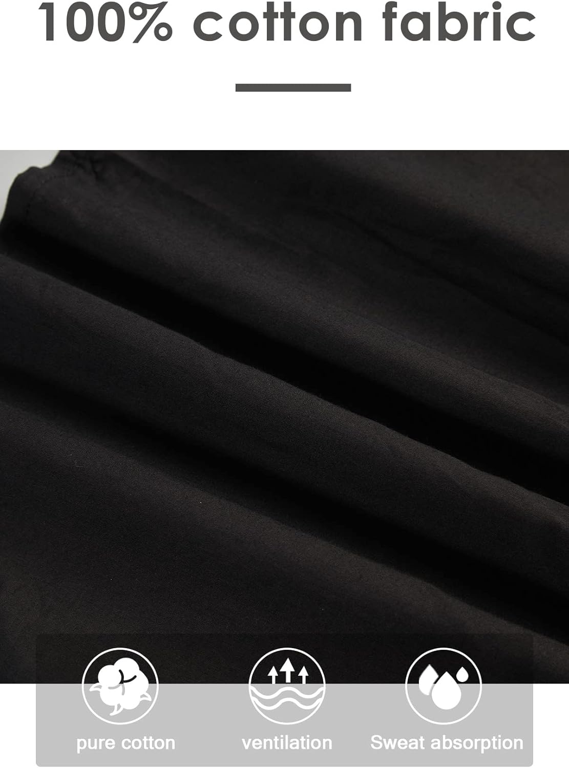 BEAUTELICATE 100% Cotton Half Slip Skirt Extender with Lace Trim Vintage Underskirt - Image 4