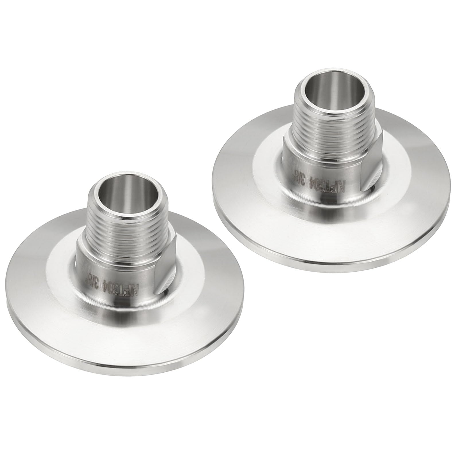 Adaptateur 1,5 pouce TC Tri Clamp PATIKIL de haute précision en acier inoxydable 304