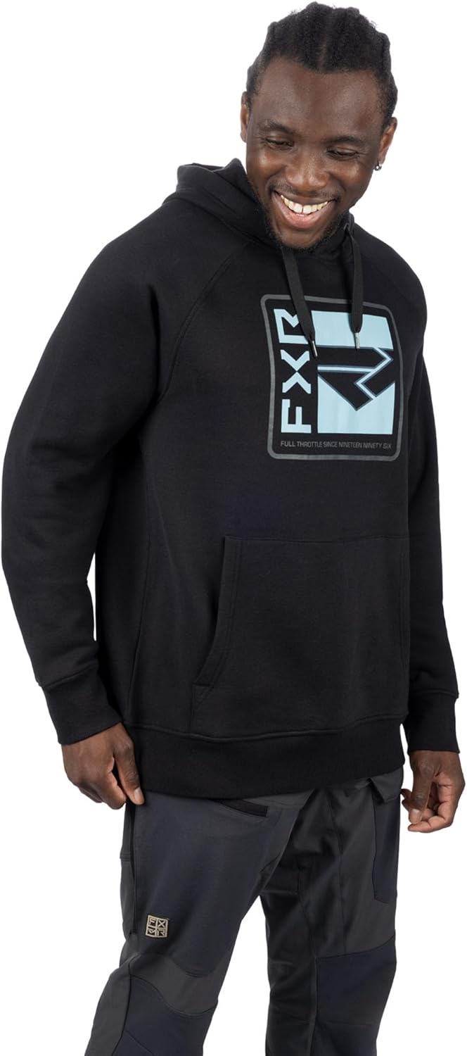 FXR Broadcast Pullover Hoodie Fleece Zippered Phone Pocket Warm
