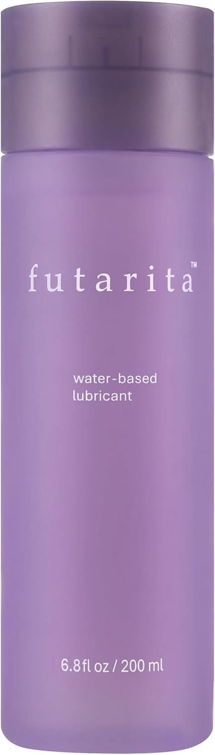 Water-Based Personal Lubricant w Hyaluronic Acid, Sensitive Skin Friendly, Premium Hydrating Lube, Non-Sticky, Satin Glide, Safe for All Intimate Devices, for Couples & Solo Play, 6.8 fl oz