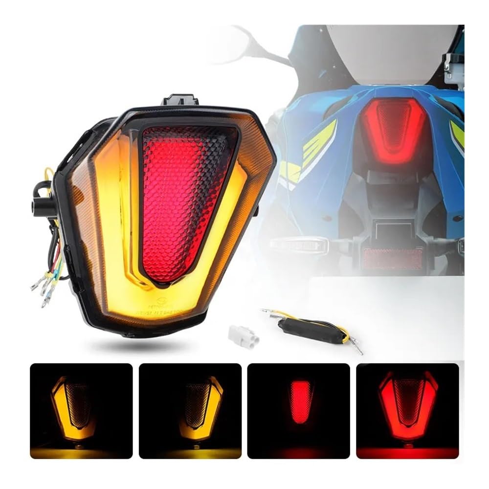 Luci Posteriori A LED Per Moto Luci Di Stop Indicatori Di Direzione Fanali Posteriori Per GSXR1000 2017, 2018, 2019, 2020, 2021 E 2022