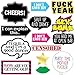 Funny Birthday Photo Booth Props - 47 Pieces - 21st - 30th - 40th - 50th - 60th - 70th - 80th - 90th - Birthday Party Supplies, Decorations and Favors