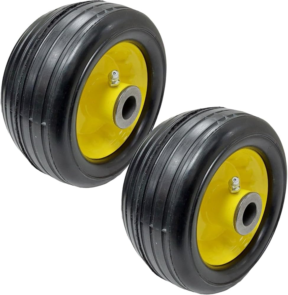 Proven Part 2-Pack No Flat Wheels For John Deere AM106723