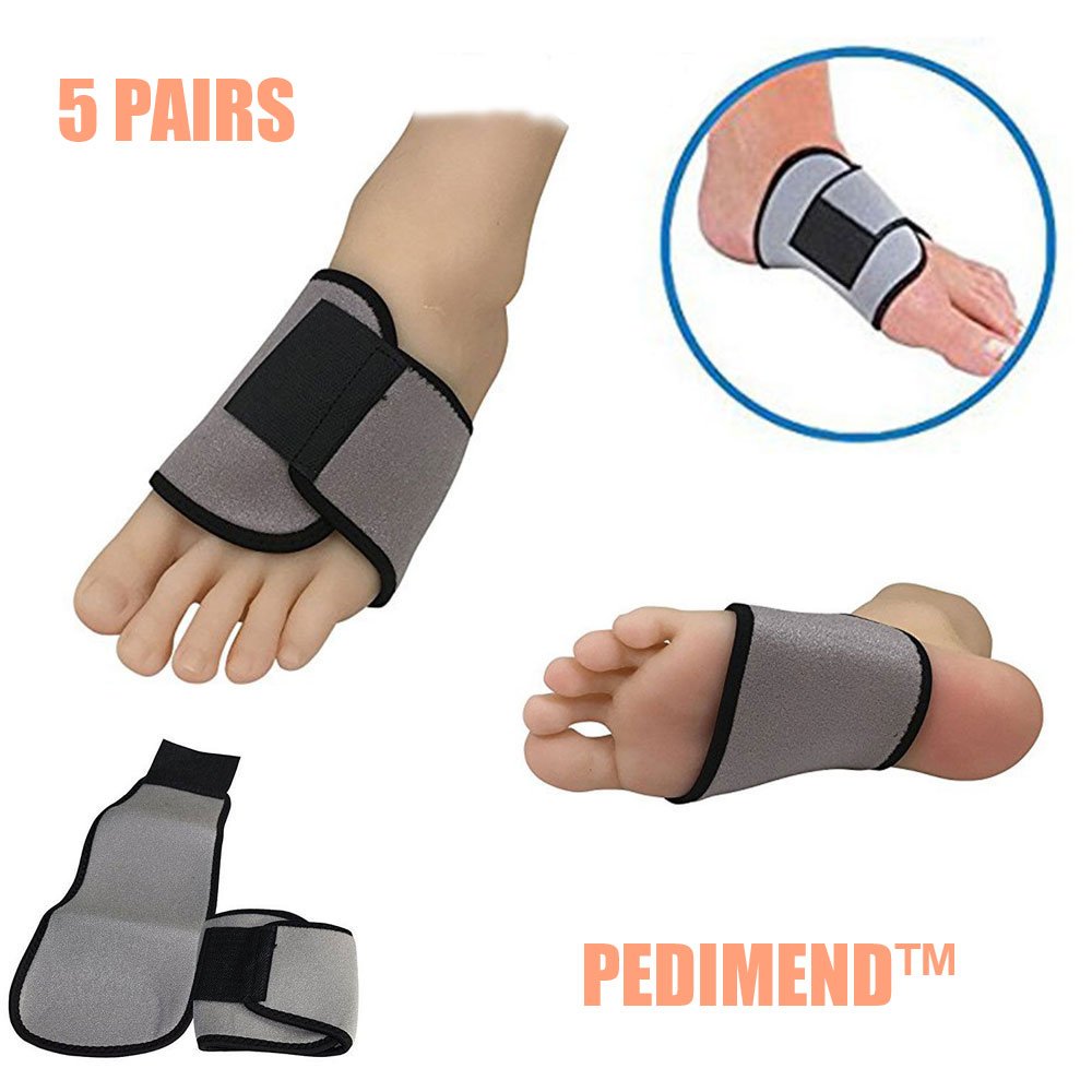 Buy Pedimend 5 Pairs Adjustable Arch Support Foot Massager Morton's