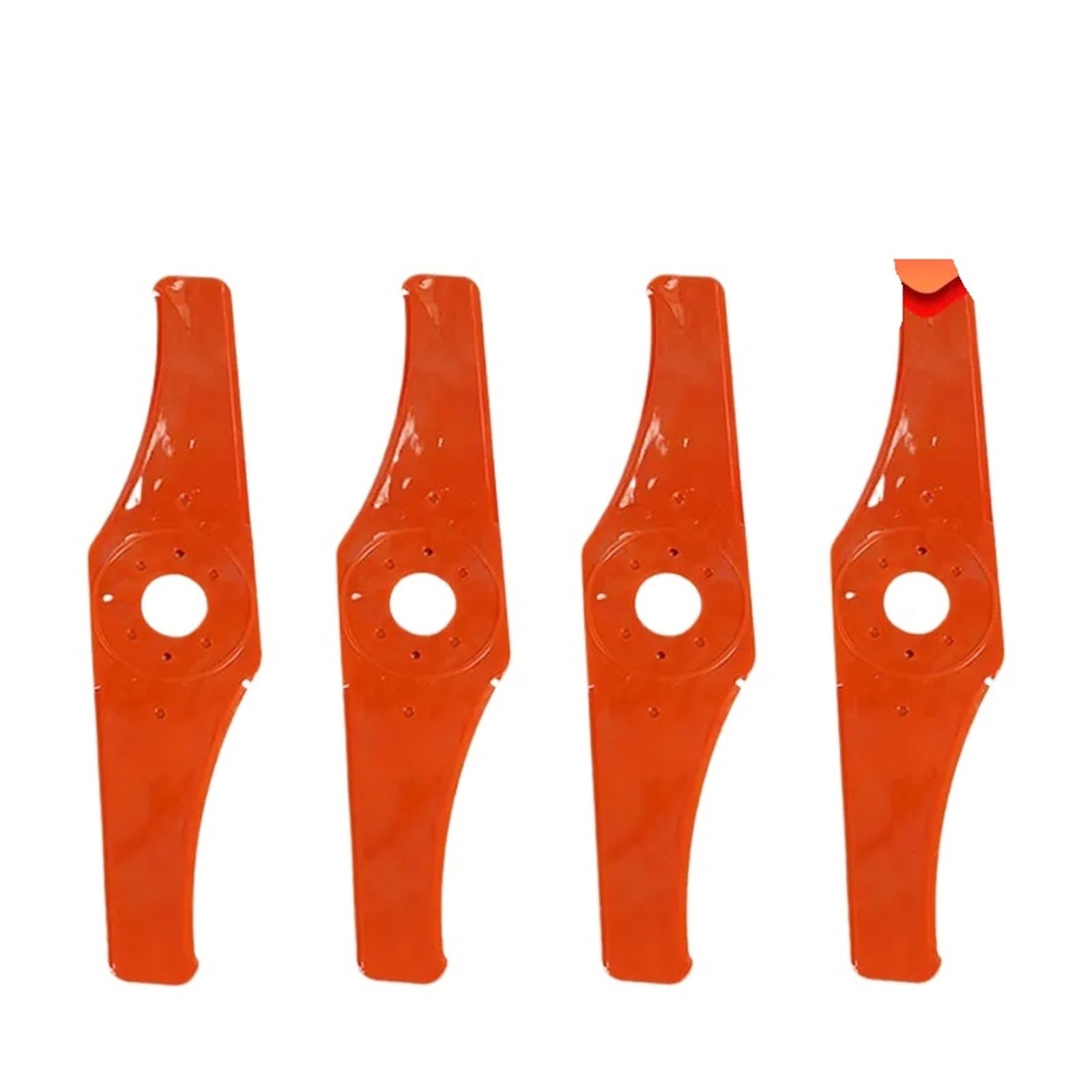 Cuchilla desbrozadora 2T, cuchilla recortadora 3T, cabezal de nailon, accesorios for cortadora de césped a gasolina, piezas for recortadora eléctrica, herramientas de jardín(2T Nylon blade 4pcs)