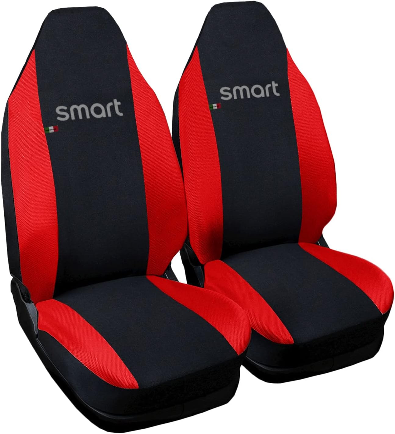 Lupex Shop Seat Covers, Black/Red