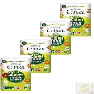 【セット品】 トイレットペーパー ダブル 12ロール 4点セット やわらかく肌にやさしい家庭用紙製品 まとめ買い・