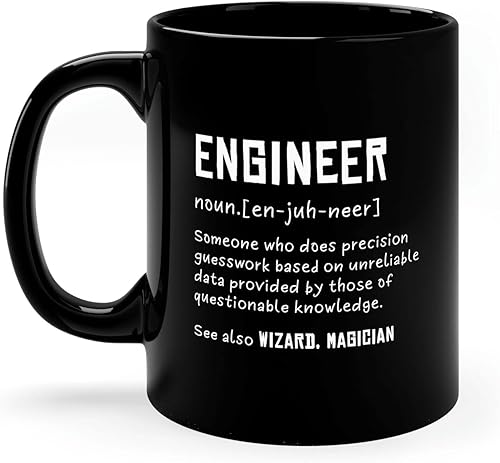 Miniatura 4 de Taza personalizada con definición de ingeniero, taza de café de cerámica para estudiantes de ingeniería personalizada para estudiantes y profesores,