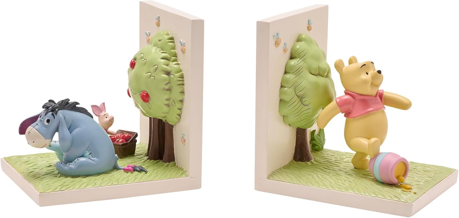 Widdop and Co Disney Winnie The Pooh Bookends Green