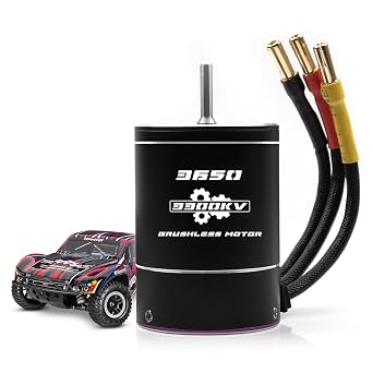 550 3650 Brushless Motor 3.175mm Shaft 1/10 3300KV Waterproof for 110 Scale RC On-Road Climb Race Drift Car Traxxas TRX4 Axial SCX10 3300KV