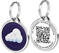 Vista 22 de Pet Dwelling Symbols NFC y QR Code - Etiqueta de identificación inteligente para perros, escaneo fácil, acceso instantáneo al perfil en línea