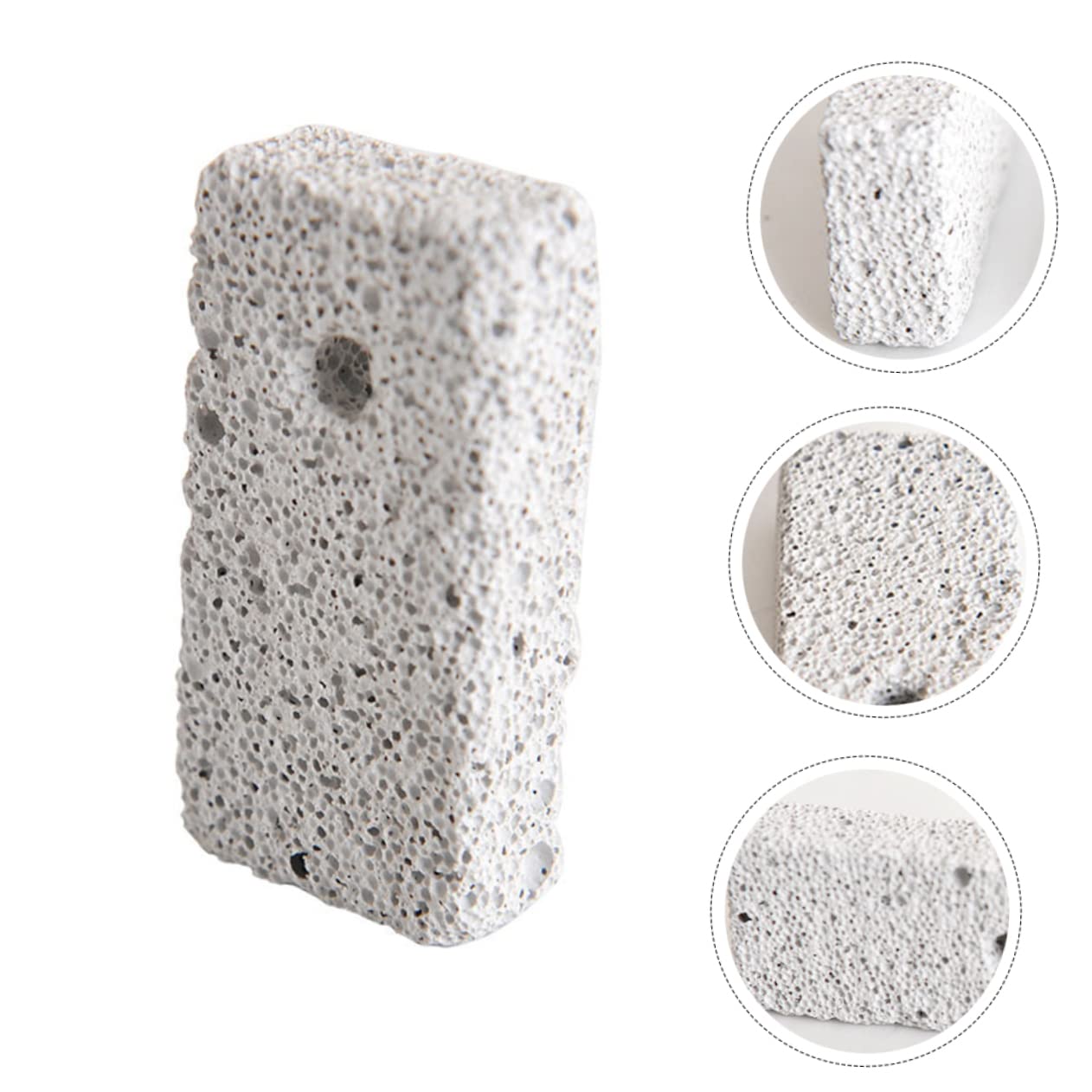 BESPORTBLE 120piezas Piedra Molar para Mascotas Pequeñas De Piedra Volcánica para Hámster Conejos y Cobayas Suplemento De Calcio y Molienda para Chinchillas y Jerbos