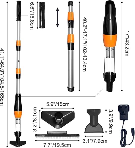 Miniatura 7 de Piscina bañera de hidromasaje spa Aspiradora inalámbrica a recargable 06