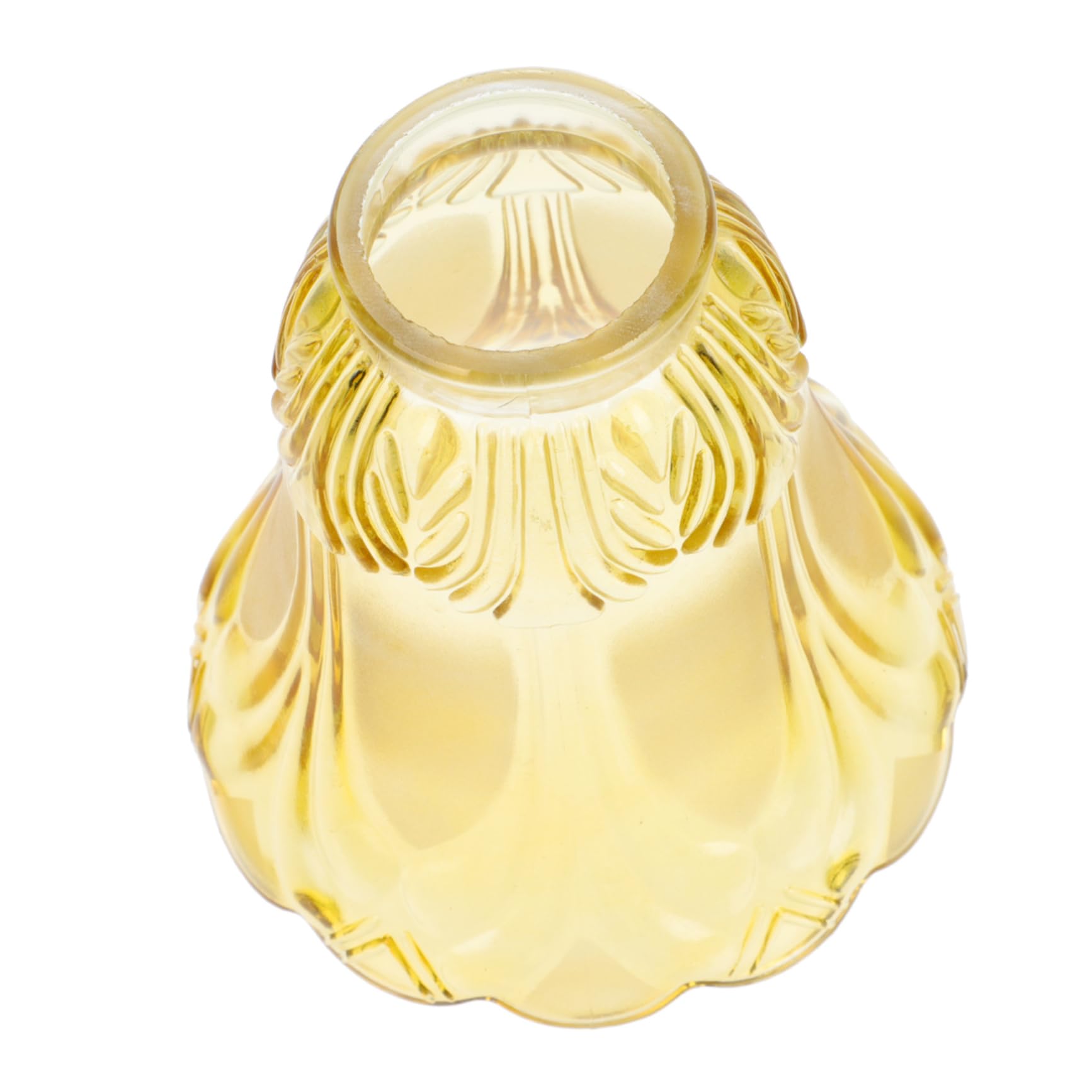 HOMSFOU Glass Lamp Replacement Cover 4cm Small Mouth Modern Lampshade Decorative Accessory Warm Atmosphere