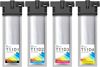 4 x Compatible Ink Cartridges T11D1 T11D2 T11D3 T11D4