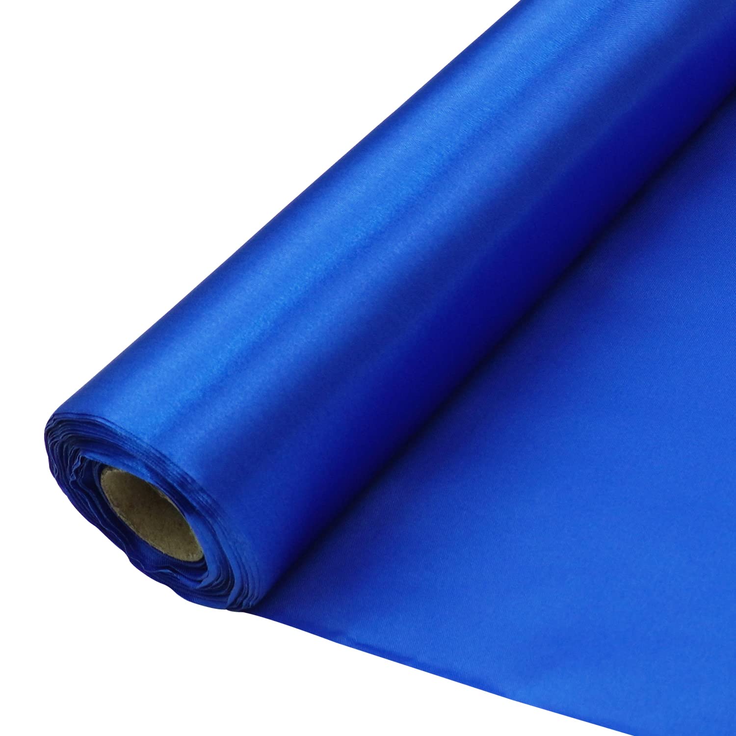 Trimming Shop Royal Blue Satin Fabric Roll, 20m x 29cm - Image 2